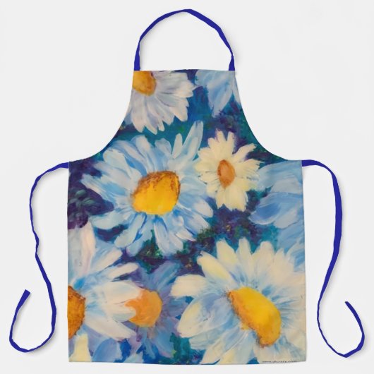 Alaskische verrückte Gänseblümchen Schürze (Vorderseite)
