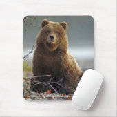 Alaskischer Braunbär in Kenai NWR Mousepad (Mit Mouse)