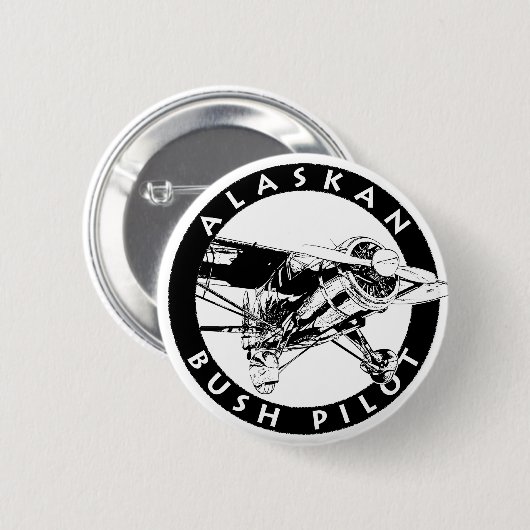 Alaskischer Bush-Pilotknopf Button (Vorne & Hinten)