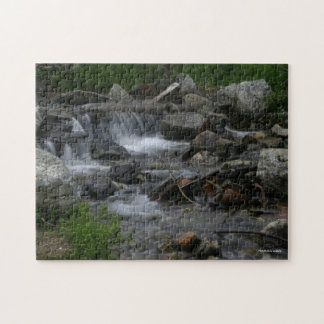 Alaskischer Goldförderungs-Fluss Puzzle