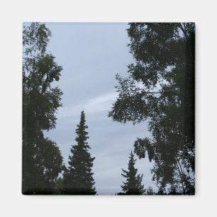 Alaskischer Himmel Magnet