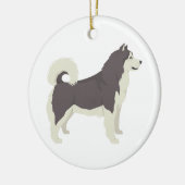 Alaskischer Keramik Ornament (Links)