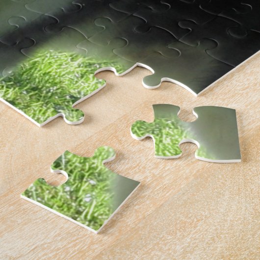 Alaskischer Klee Kai Hund Puzzle (Seite)