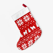 Alaskischer Kleiner Weihnachtsstrumpf (Rückseite (Hängend))