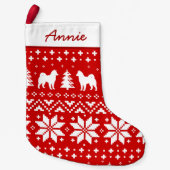 Alaskischer Kleiner Weihnachtsstrumpf (Vorderseite)