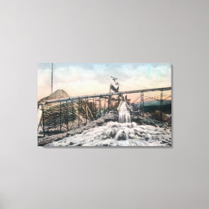 Alaskischer Leinwanddruck