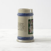 Alaskischer Malamute Bierglas (Mittel)