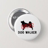 Alaskischer Malamute Button (Vorne & Hinten)