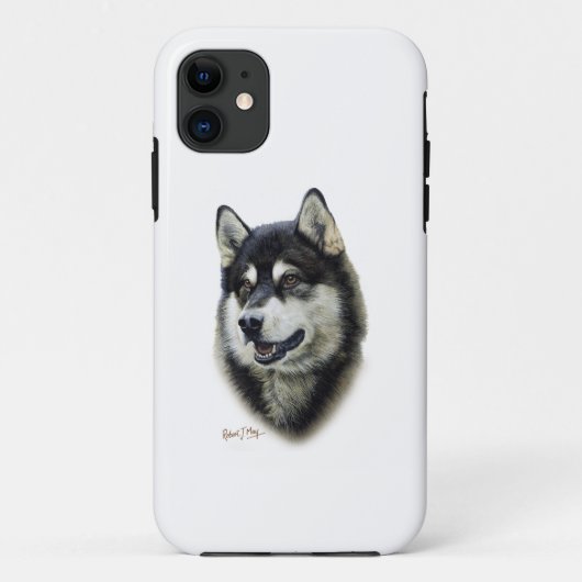 Alaskischer Malamute Case-Mate iPhone Hülle (Rückseite)