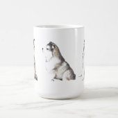 Alaskischer Malamute Kaffeetasse (Mittel)