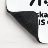 Alaskischer Malamute Mousepad (Ecke)