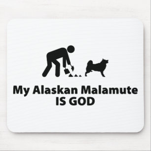 Alaskischer Malamute Mousepad