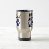 Alaskischer Malamute-Vater 2 Reisebecher (Mittel)