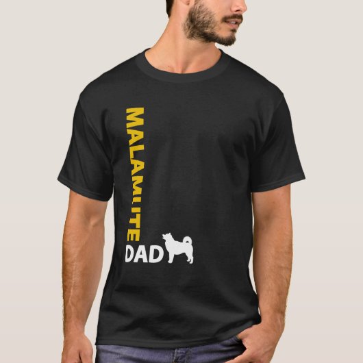 Alaskischer Malamute-Vater T-Shirt (Vorderseite)