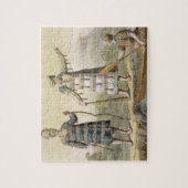 Alaskischer Mann und Frau (Farbstich) Puzzle (Vertikal)