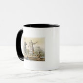 Alaskischer Mann und Frau (Farbstich) Tasse (Vorderseite Links)