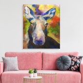 Alaskischer Mr. Moosey Elch Leinwanddruck (Insitu (Wohnzimmer))