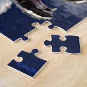 Alaskischer Schlittenhund Puzzle (Seite)