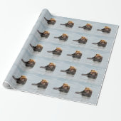 Alaskischer Seeotter Geschenkpapier (Ungerollt)