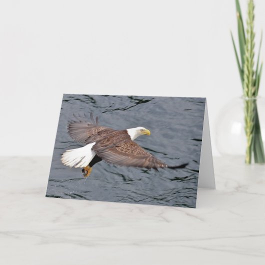 Alaskisches Eagle Karte (Vorderseite)