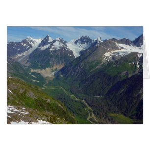 Alaskisches Gletscher-tal