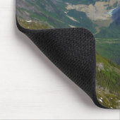 Alaskisches Gletscher-tal Mousepad (Ecke)