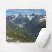 Alaskisches Gletscher-tal Mousepad (Mit Mouse)