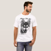Alaskisches Klee Kai T-Shirt (Vorne ganz)