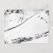 Alaskisches Klondikers Postkarte (Vorderseite)