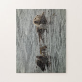 Alaskisches Seeotter-Foto Puzzle (Vertikal)