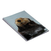 Alaskisches Seeotter-Notizbuch Notizblock (Rechte Seite)