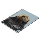 Alaskisches Seeotter-Notizbuch Notizblock (Linke Seite)
