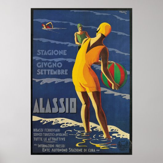 Alassio, Italien Poster (Vorne)