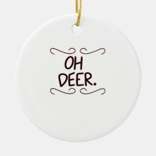 Alastor Oh Deer Kreative Kunst Design Ornament