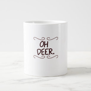 Alastor Oh Deer Kreative Kunstgestaltung Jumbo-Tasse