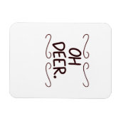 Alastor Oh Deer Kreative Kunstgestaltung Magnet (Horizontal)