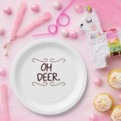 Alastor Oh Deer Kreative Kunstgestaltung Pappteller (Party)