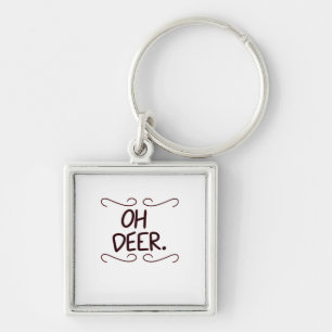 Alastor Oh Deer Kreative Kunstgestaltung Schlüsselanhänger