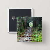 Alaun-Höhlen-Spur: Jeder Weg w/nature… John Muir Button (Vorne & Hinten)