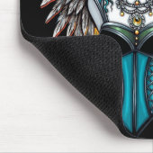 "Alaura" gotisches Schutzengel mousepad (Ecke)
