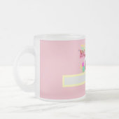 ALAVANTPROZ Muttertag Mattierte Tasse aus Glas (Links)