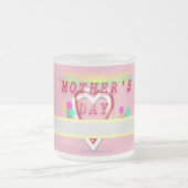 ALAVANTPROZ Muttertag Mattierte Tasse aus Glas (Mittel)