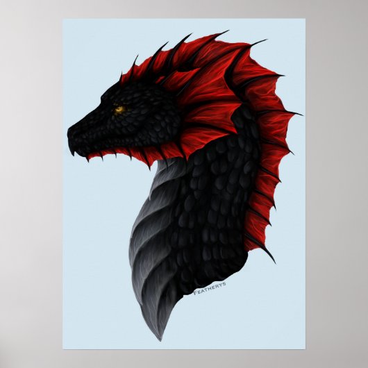 Alavon Dragon Profile Poster (Vorne)