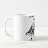 ALAXSXAQ - Kaffee-Tasse - Buckel-Wal-Grafik Kaffeetasse (Links)