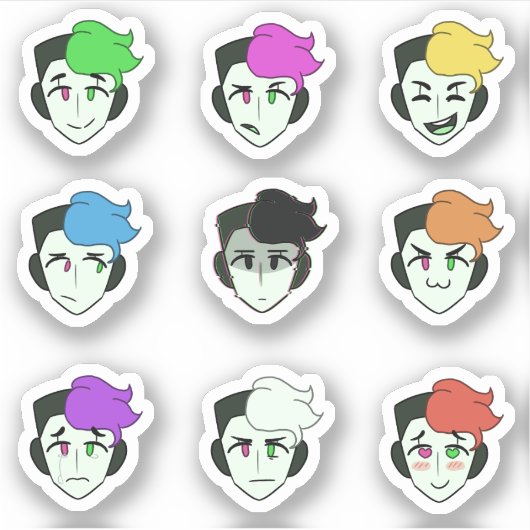 Alba Emotion Stickers Aufkleber (Vorderseite)