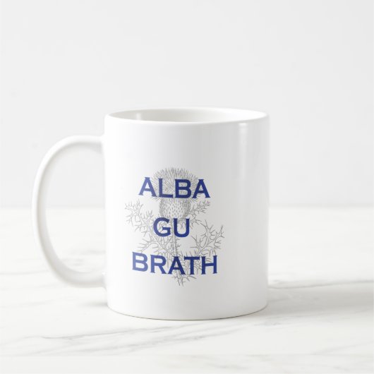 "Alba Gu Brath" Gaelic "Scotland Forever" Tasse (Links)