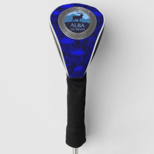 Alba Gu Brath Knot on Thistle Golf Head Cover Headcover