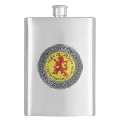 Alba Gu Brath Lion Rampant Knot Flachmann (Vorderseite)