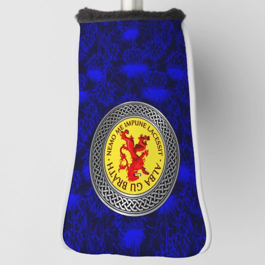 Alba Gu Brath Lion Rampant Knot Golf Headcover (Rotieren 90)