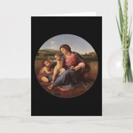 Alba Madonna Feiertagskarte